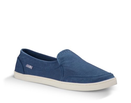 Sanuk Pair O Dice - Sanuk Slip-on Sneakers Womens Navy - Philippines FIQSMJ276